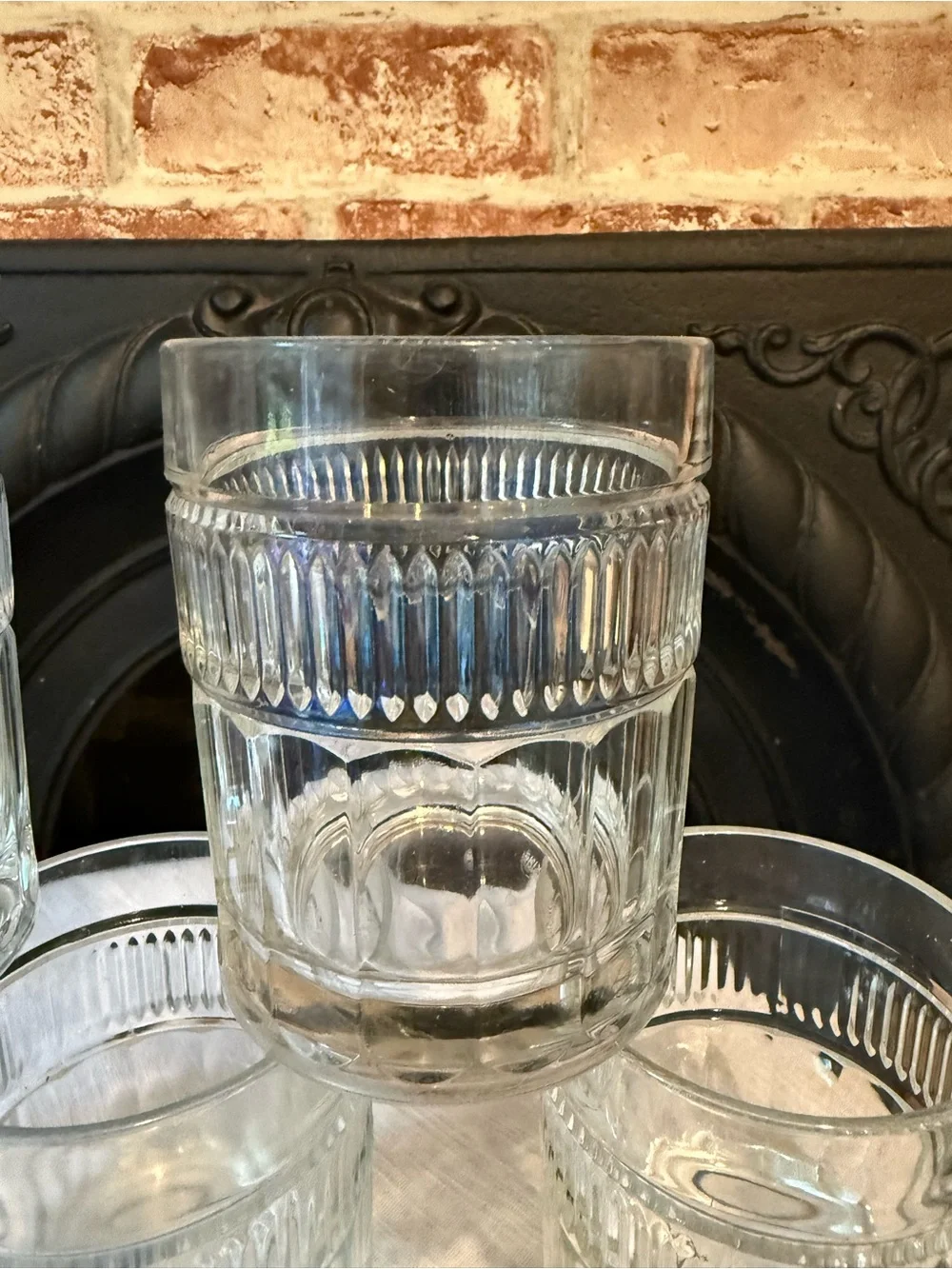 Anchor Hocking Annapolis Double Old Fashioned Lowball Glasses MCM Barware